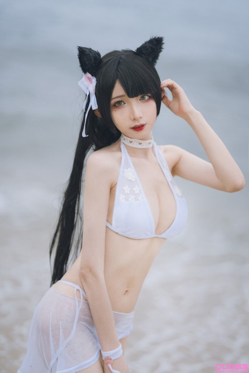 动漫博主@封疆疆v 爱宕泳装 [14P/130MB](图4)