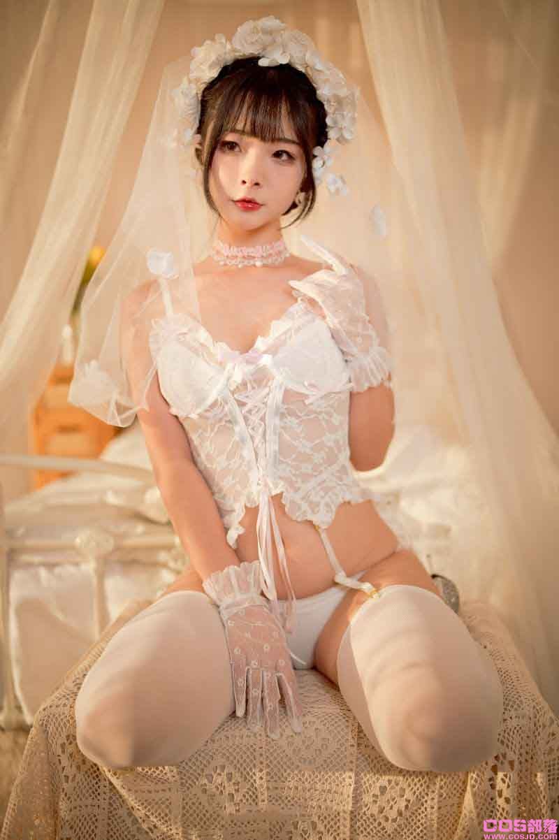 动漫博主@yuuhui玉汇 纯白花嫁 [60P/860MB](图4)