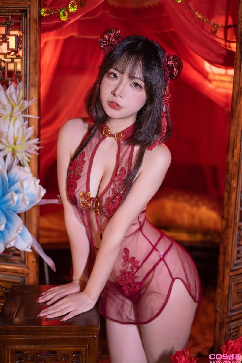 动漫博主@yuuhui玉汇 有料少女2 中华少女 [98P/514MB](图3)