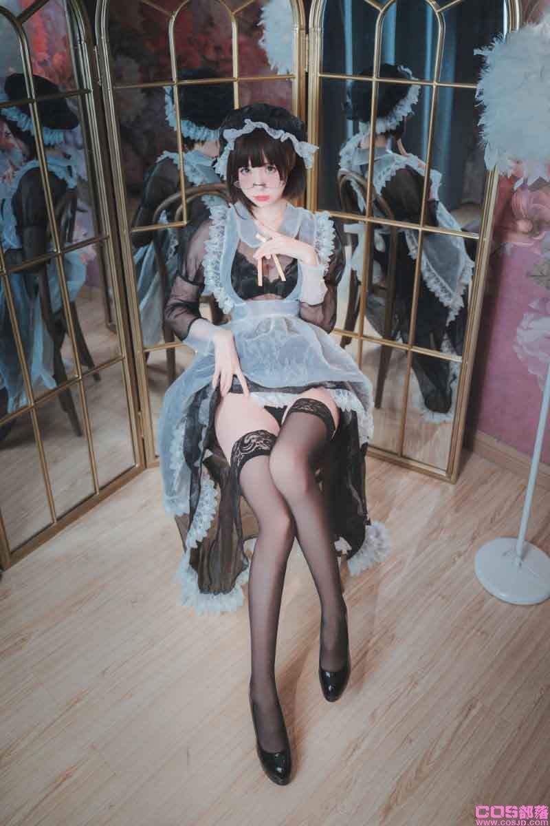 知名动漫博主@西园寺南歌 透明女仆 [50P/568MB](图4)