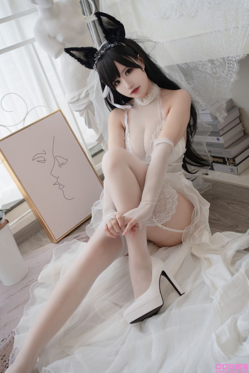 人气Coser@小仓千代 爱宕婚纱 [20P/126MB](图3)