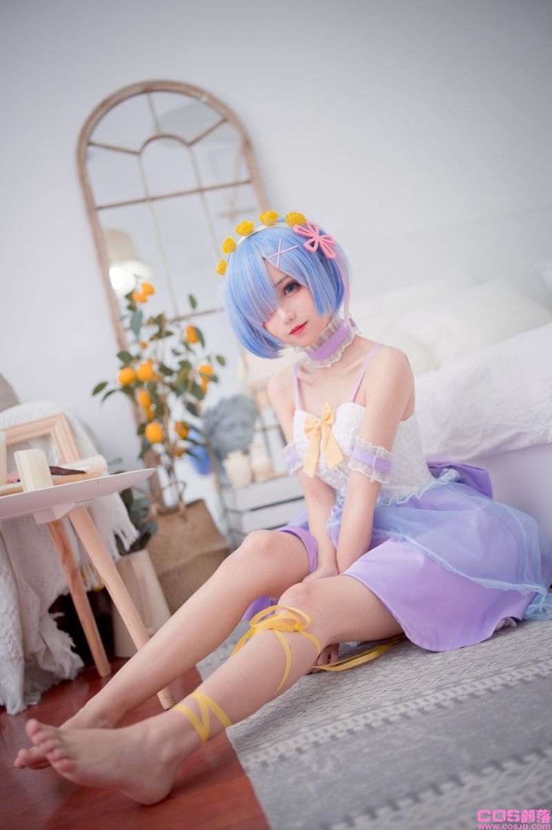 动漫博主@花柒Hana 蕾姆CLEAR DRESS [15P/34MB](图3)
