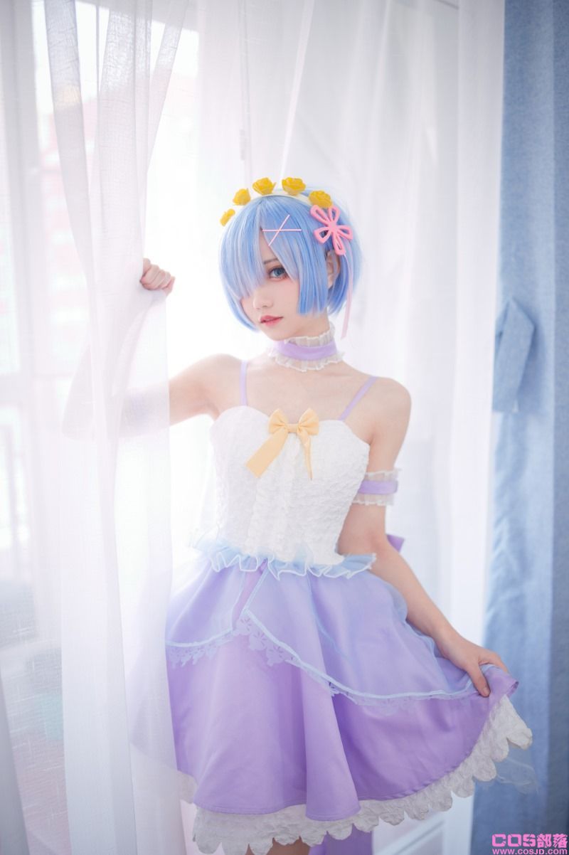 动漫博主@花柒Hana 蕾姆CLEAR DRESS [15P/34MB](图4)