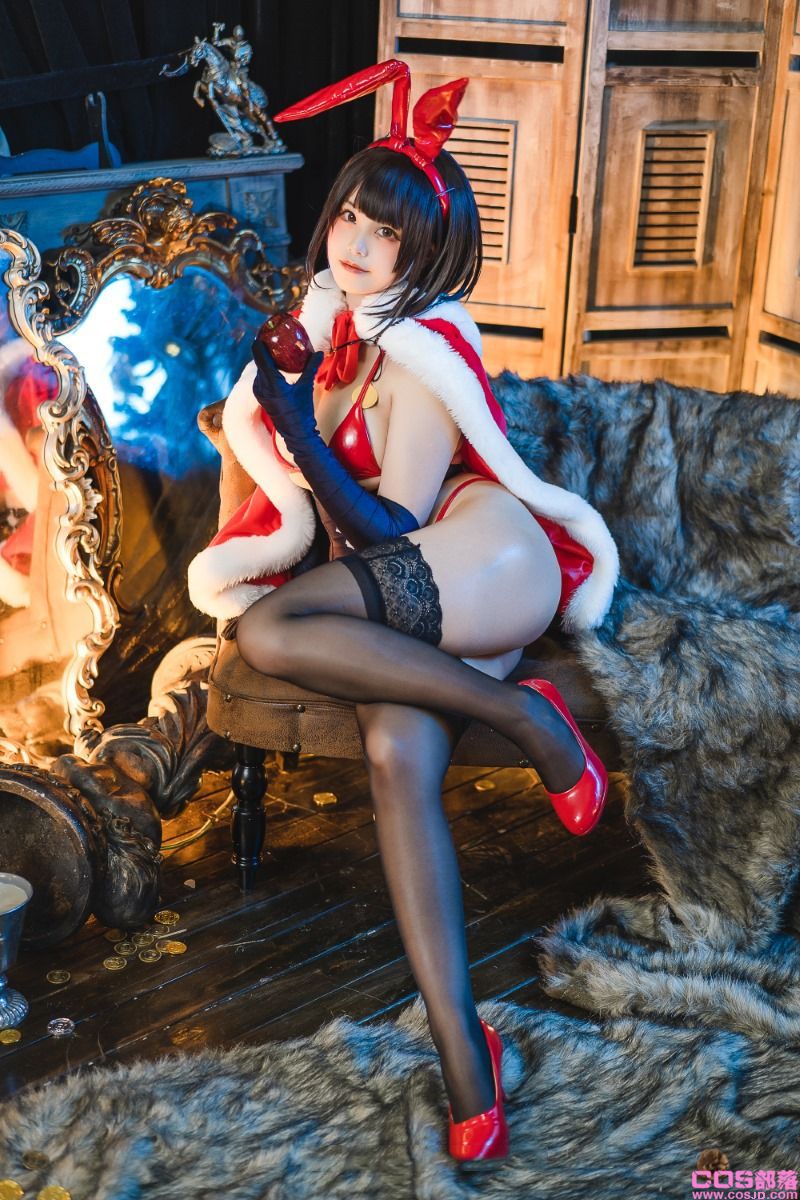知名动漫博主@蜜汁猫裘 魔太郎圣诞 [51P/952MB](图2)