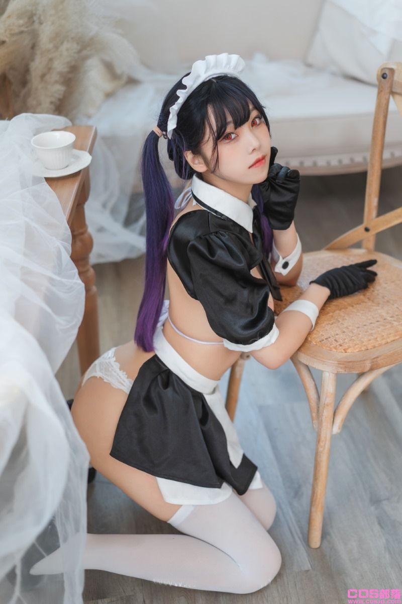 知名动漫博主@蜜汁猫裘 工作女仆 [50P/726MB](图2)