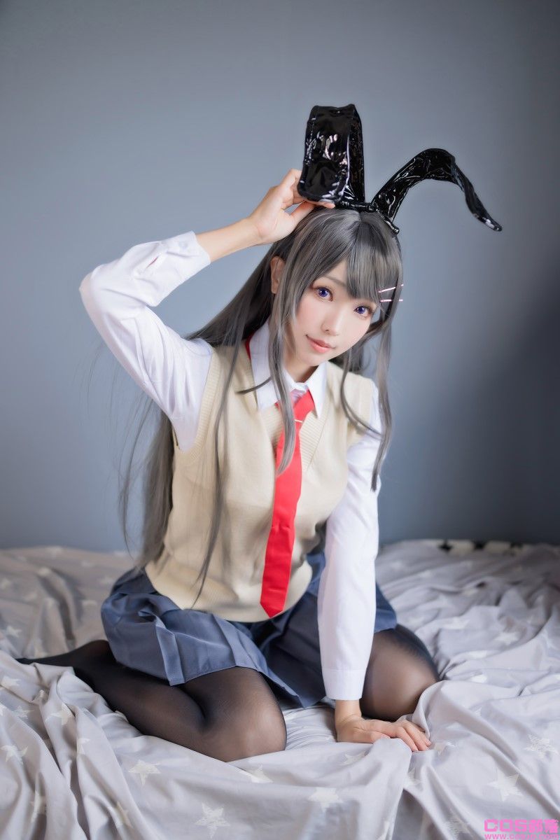 台湾Coser@ElyEE子 麻衣學姊 [50P/70MB](图4)