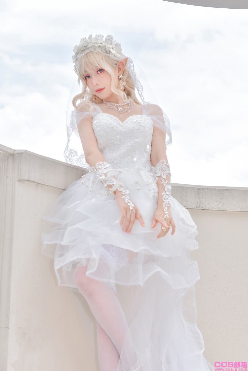 台湾Coser@ElyEE子 Bride & Lingerie [65P/139MB](图4)