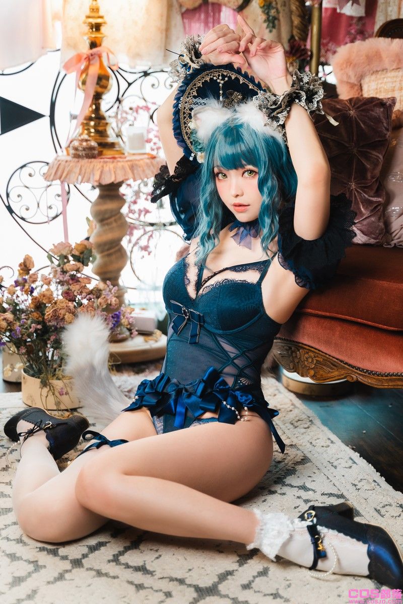 台湾Coser@ElyEE子 Scottish Fold Cat Doll (摺耳貓少女人形) [60P/208MB](图3)