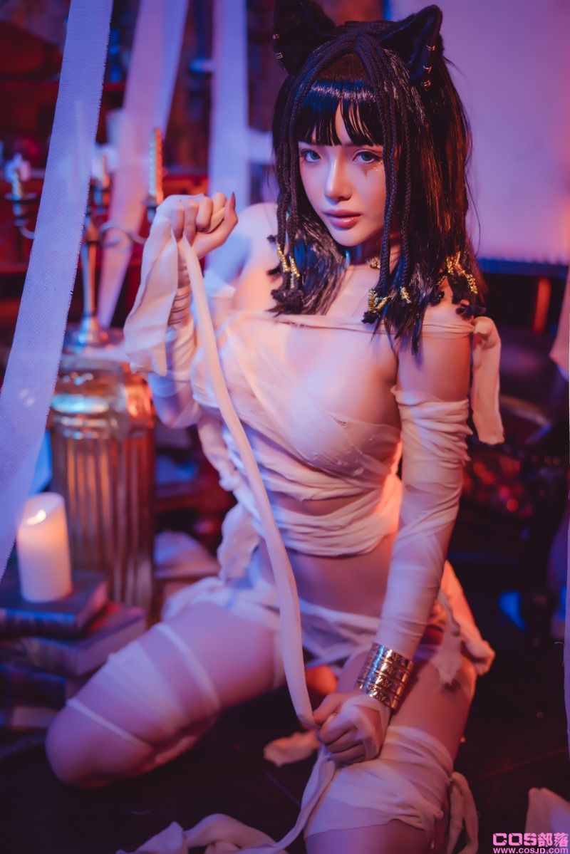 微博红人Coser@雯妹不讲道理 4月舰长《木乃伊》[36P/514MB](图4)