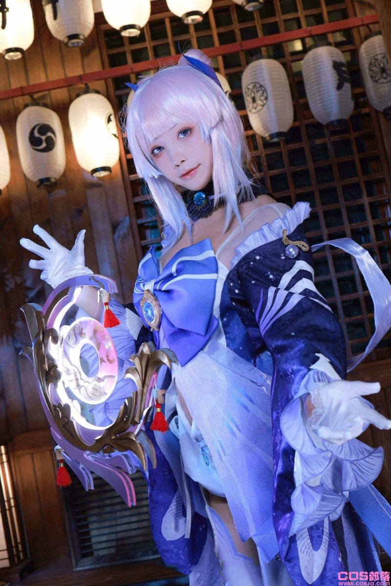 知名动漫博主@水淼aqua 珊瑚宫心海 [50P/130MB](图4)