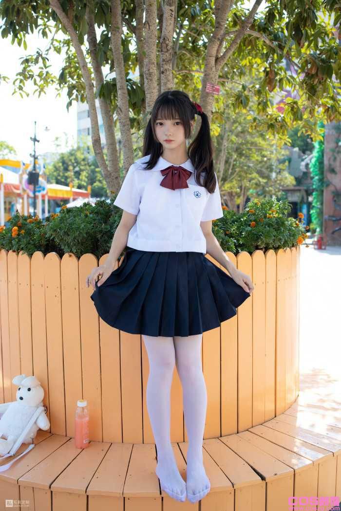 森萝财团写真 JKFUN-026 雪糕游乐圆 15D白丝 默陌 [75P/1V/2.05G](图3)