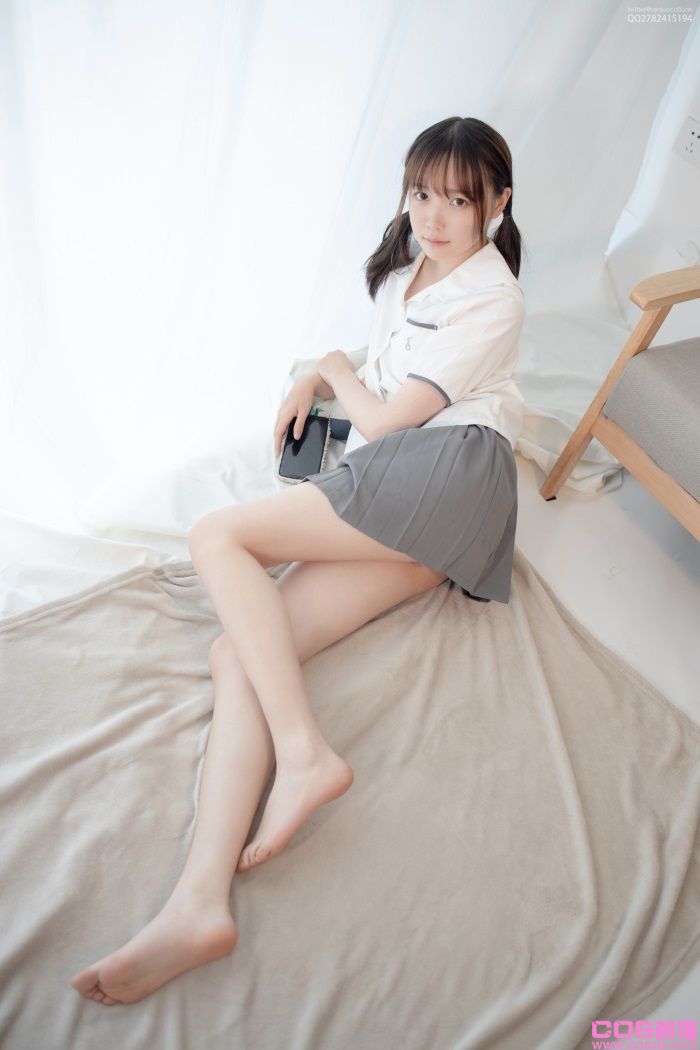 森萝财团写真 JKFUN-百元系列1.5-1 Aika JK果足 [69P/889MB](图4)