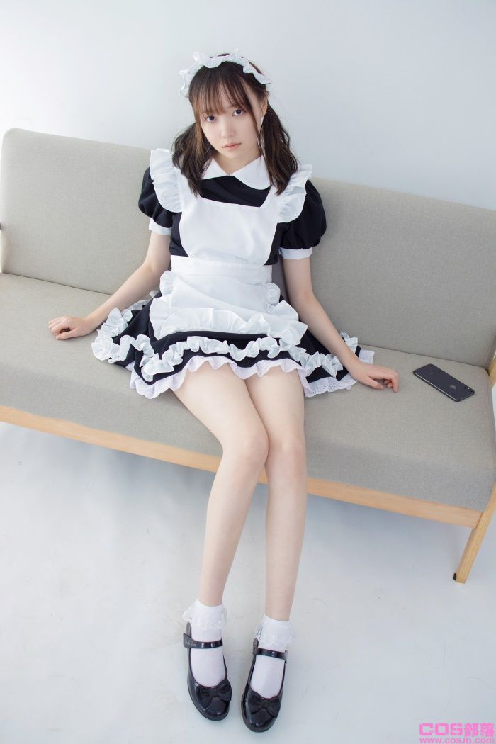 森萝财团写真 JKFUN-百元系列2-2《雷丝花边短袜女仆》Aika [32P/1V/2.05G](图3)