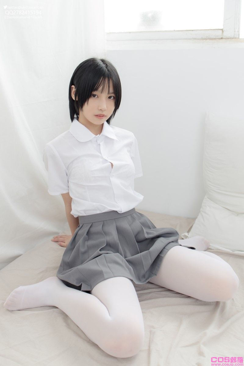 森萝财团写真 JKFUN-GG-03 希晨《JK制服》[96P/1V/2.54G](图3)