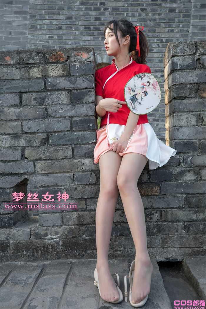 [MSLASS梦丝女神] 2019-05-02 玥玥 长城古风少女 [98P/600MB](图3)