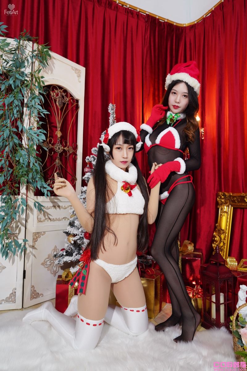 [FetiArt] NO.013 Merry Christmas 2019 Model：Moi&Daidai [37P/127MB](图2)