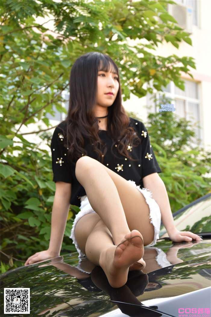 大生模拍 No.017 琦琦-香车遇上迷情咖啡丝 [135P/458MB](图2)