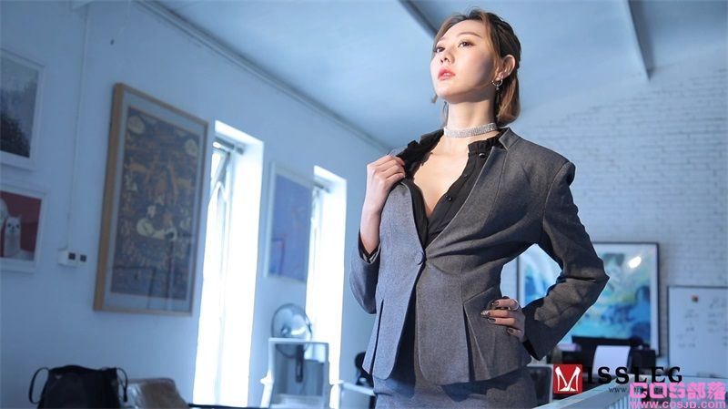 [MissLeg蜜丝]官方原版 钻石会员VF001 OL腿腿腿 付艺轩 [1V/916MB](图3)