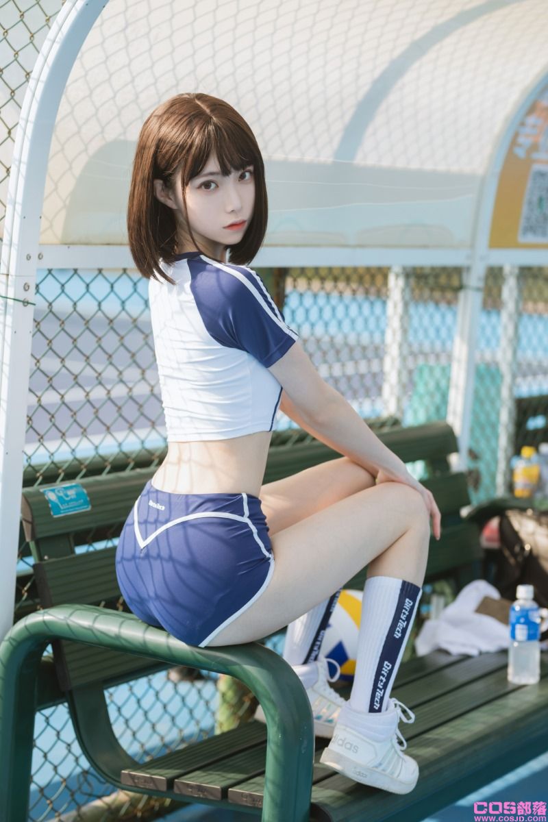 动漫博主@许岚LAN 夏日运动服 [40P/463MB](图3)