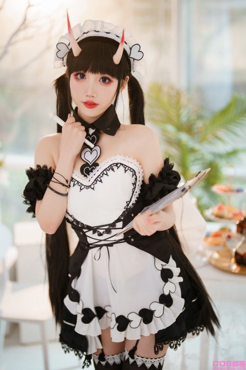 人气动漫Coser@面饼仙儿 能代女仆 [31P/316MB](图2)