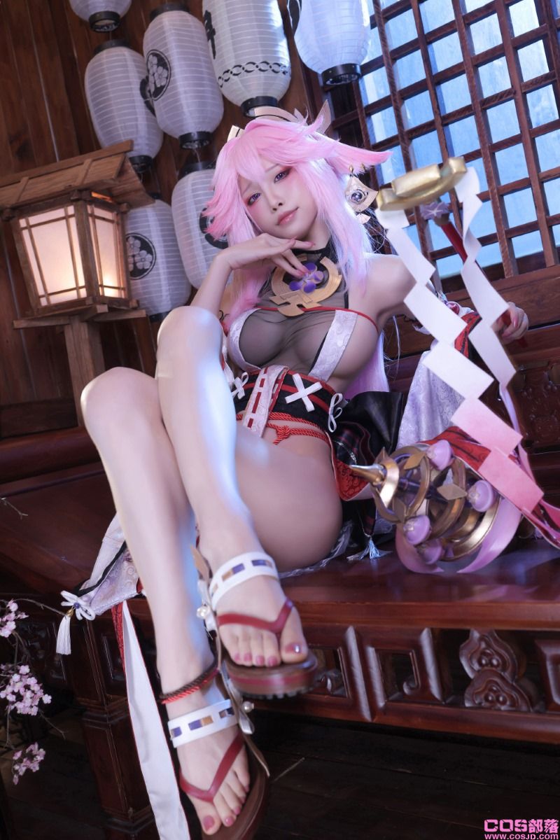 知名动漫博主@水淼aqua 八重神子 [93P/202MB](图3)