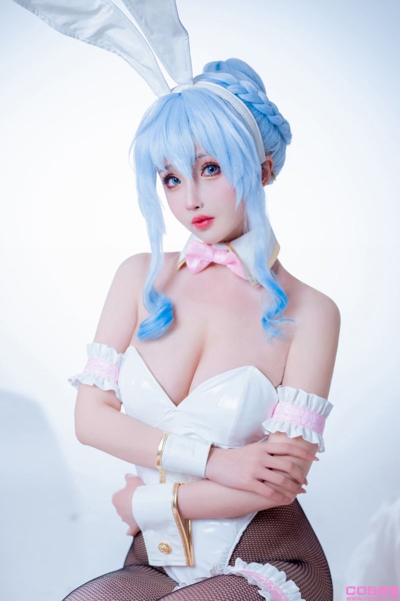 知名动漫Coser@rioko凉凉子 雪女兔女郎 [48P/6V/818MB](图3)