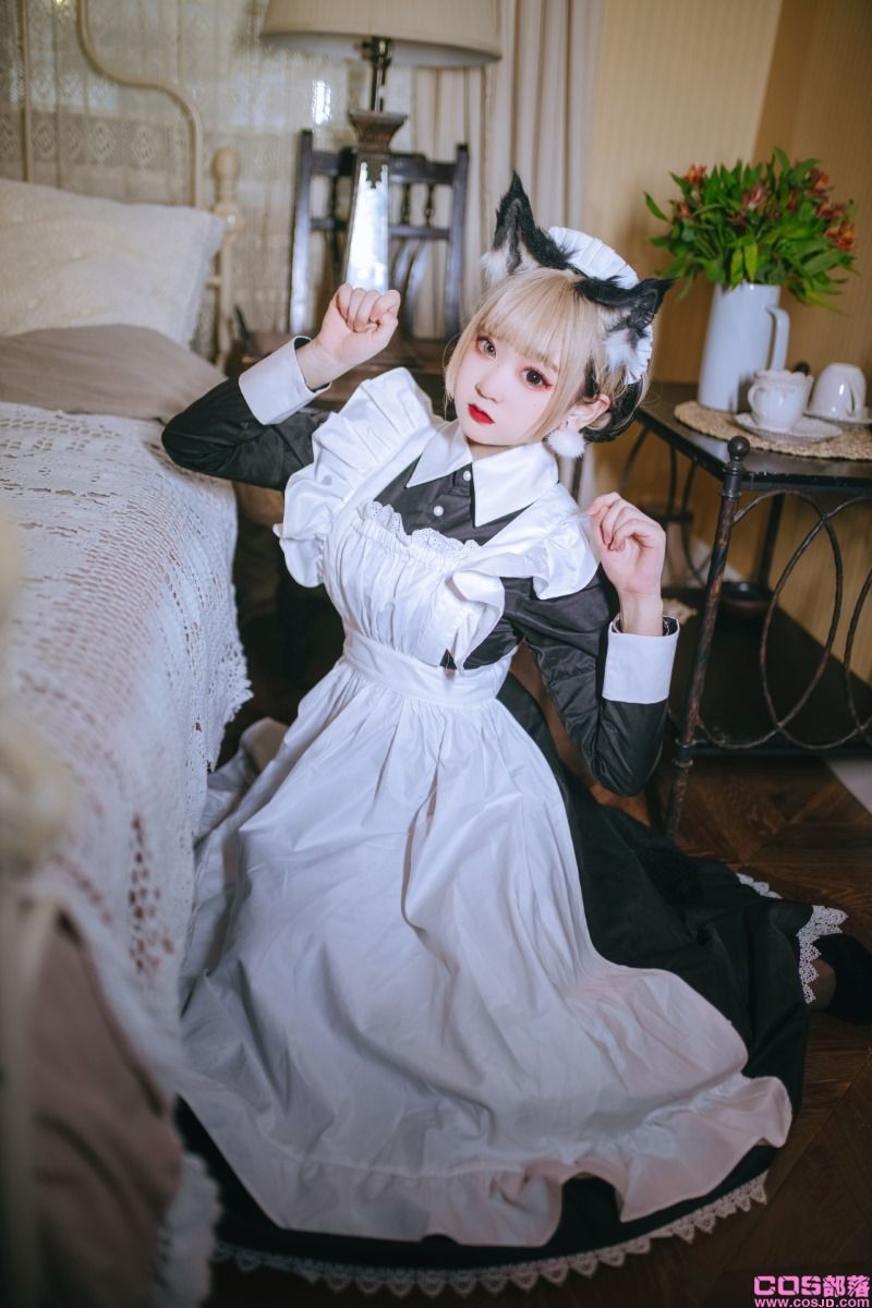 微博人气Coser@-桃夭葵- 猫女仆 [15P/238MB](图2)