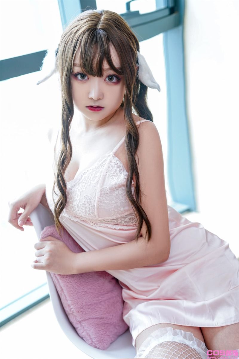 微博人气Coser@-桃夭葵- 小羊睡衣 [48P/428MB](图4)