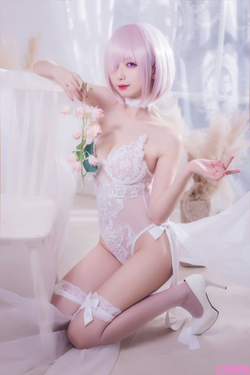 动漫博主@封疆疆v 玛修婚纱 [36P/366MB](图4)