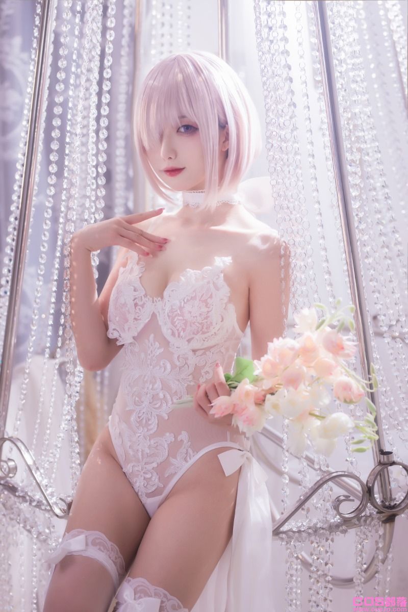 动漫博主@封疆疆v 玛修婚纱 [36P/366MB](图3)