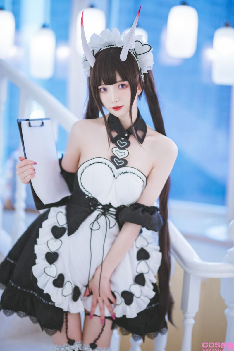 动漫博主@封疆疆v 能代女仆 [36P/486MB](图3)