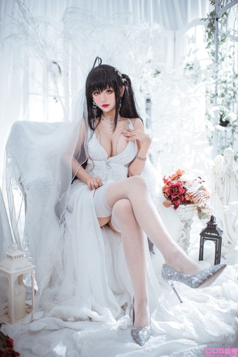 动漫博主@-仙女月- 大凤纯白婚纱 [30P/189MB](图3)