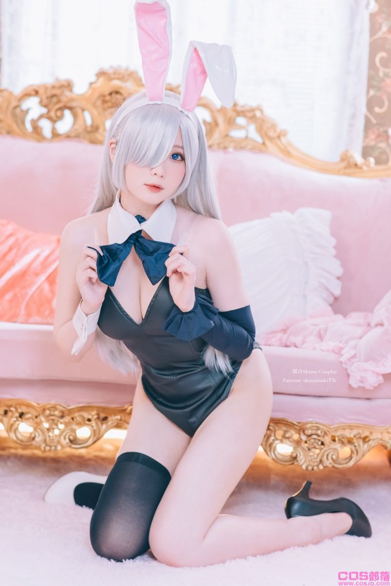 人气Coser@霜月shimo 七大罪 伊丽莎白 兔女郎 [16P/261MB](图3)
