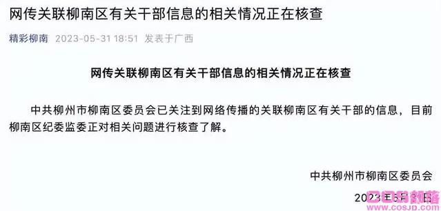 局长出轨女经理聊天记录被群发？柳州官方通报(图10)