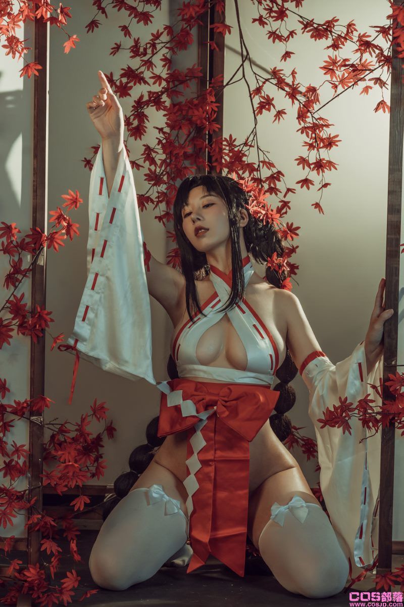 动漫Coser@云溪溪 巫女 [43P/425MB](图2)