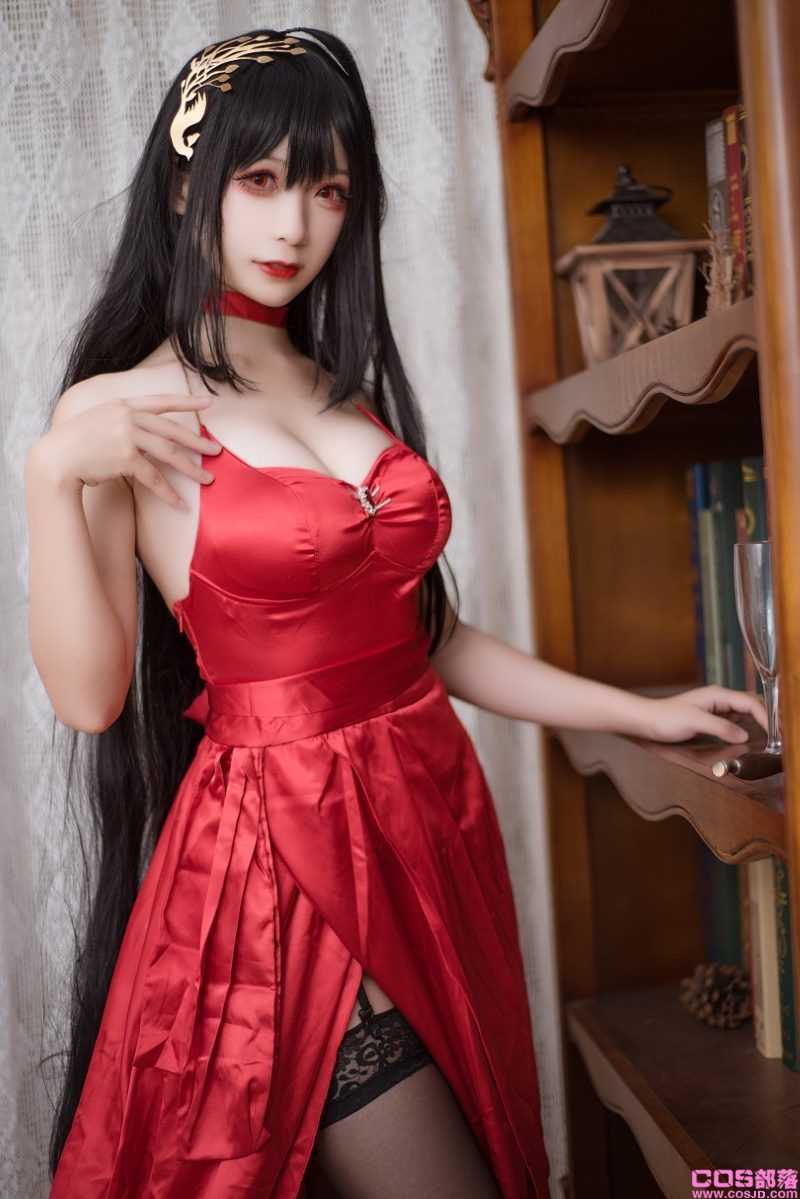 知名动漫博主Coser@樱落酱w 大凤礼服 [14P/96MB](图2)