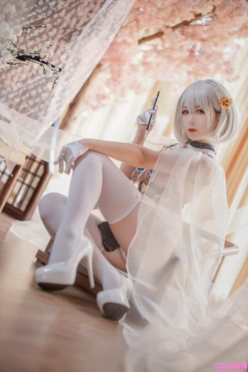 知名动漫博主Coser@樱落酱w 旗袍天狼星 [20P/206MB](图3)