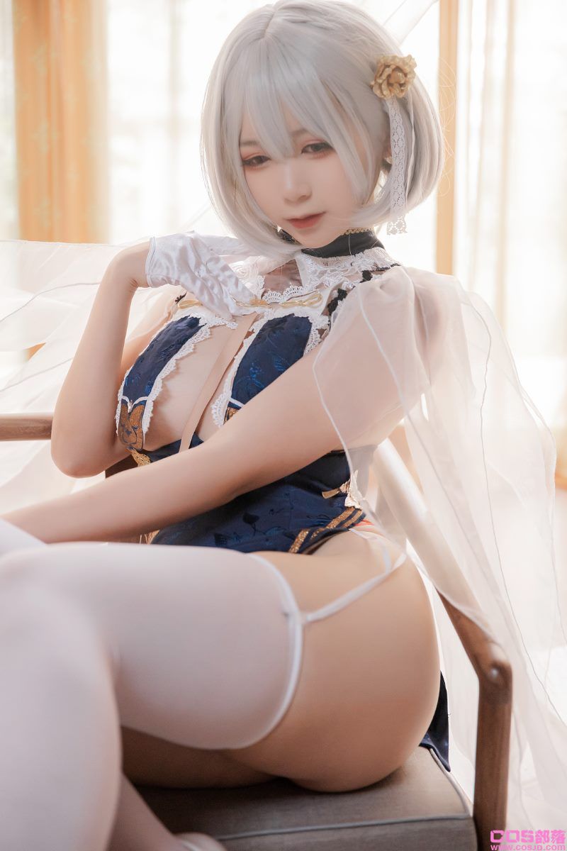 知名动漫博主Coser@樱落酱w 旗袍天狼星 [20P/206MB](图2)