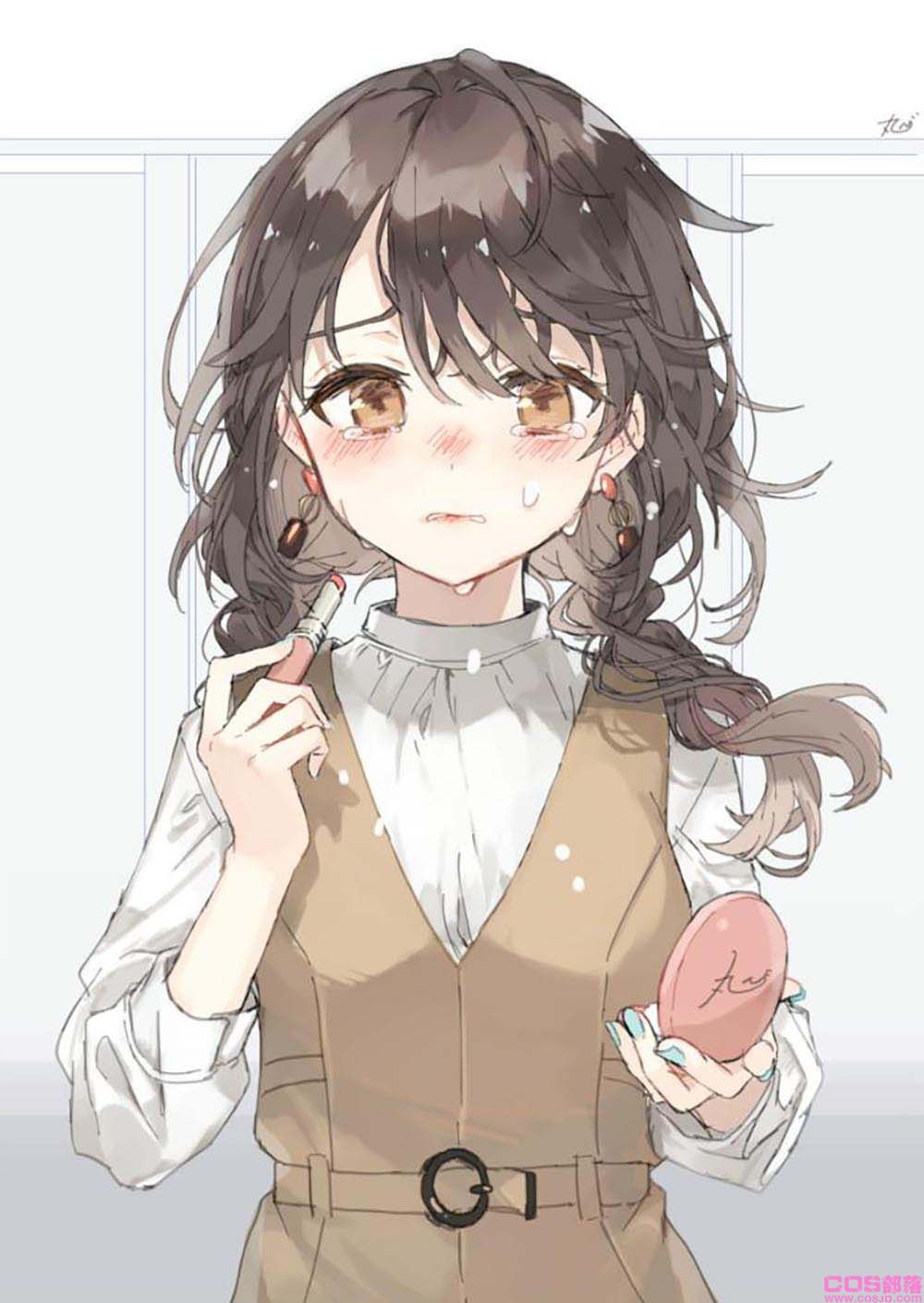 「No.001」P站分享-口红萌妹(图6)