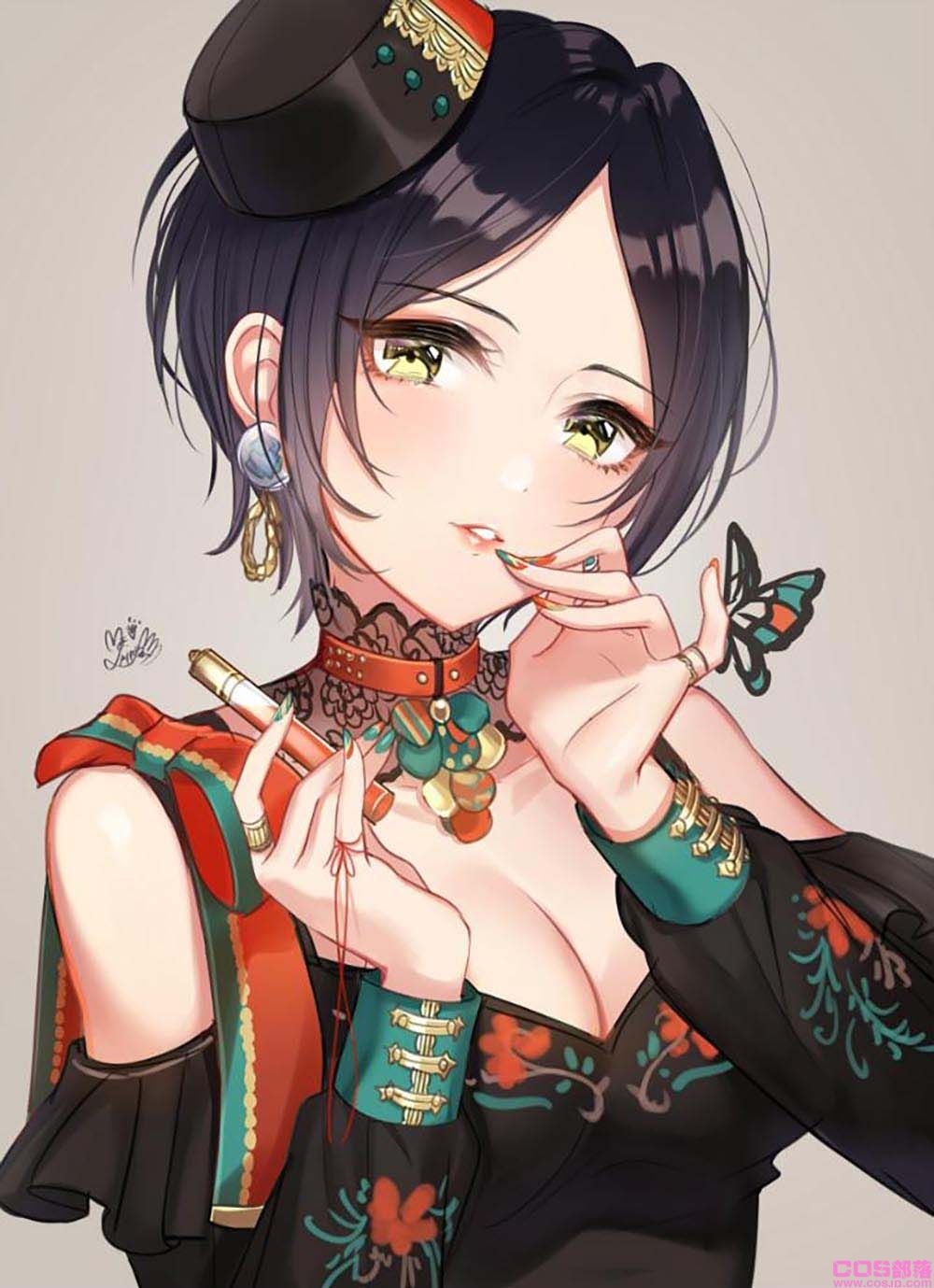 「No.001」P站分享-口红萌妹(图3)
