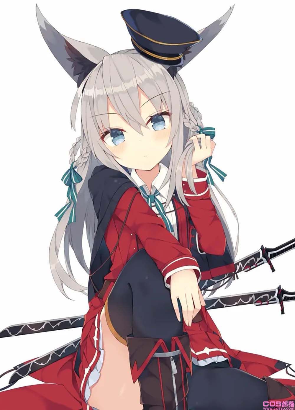 「No.010」P站分享-可爱猫爪妹子(图4)