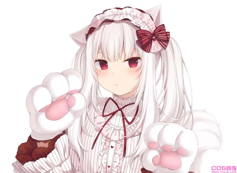 「No.010」P站分享-可爱猫爪妹子(图7)