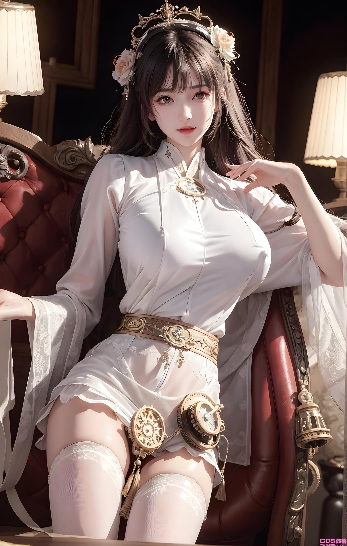 AI绘画 005 高清古风女装图 高清精美 [53P/429M](图4)