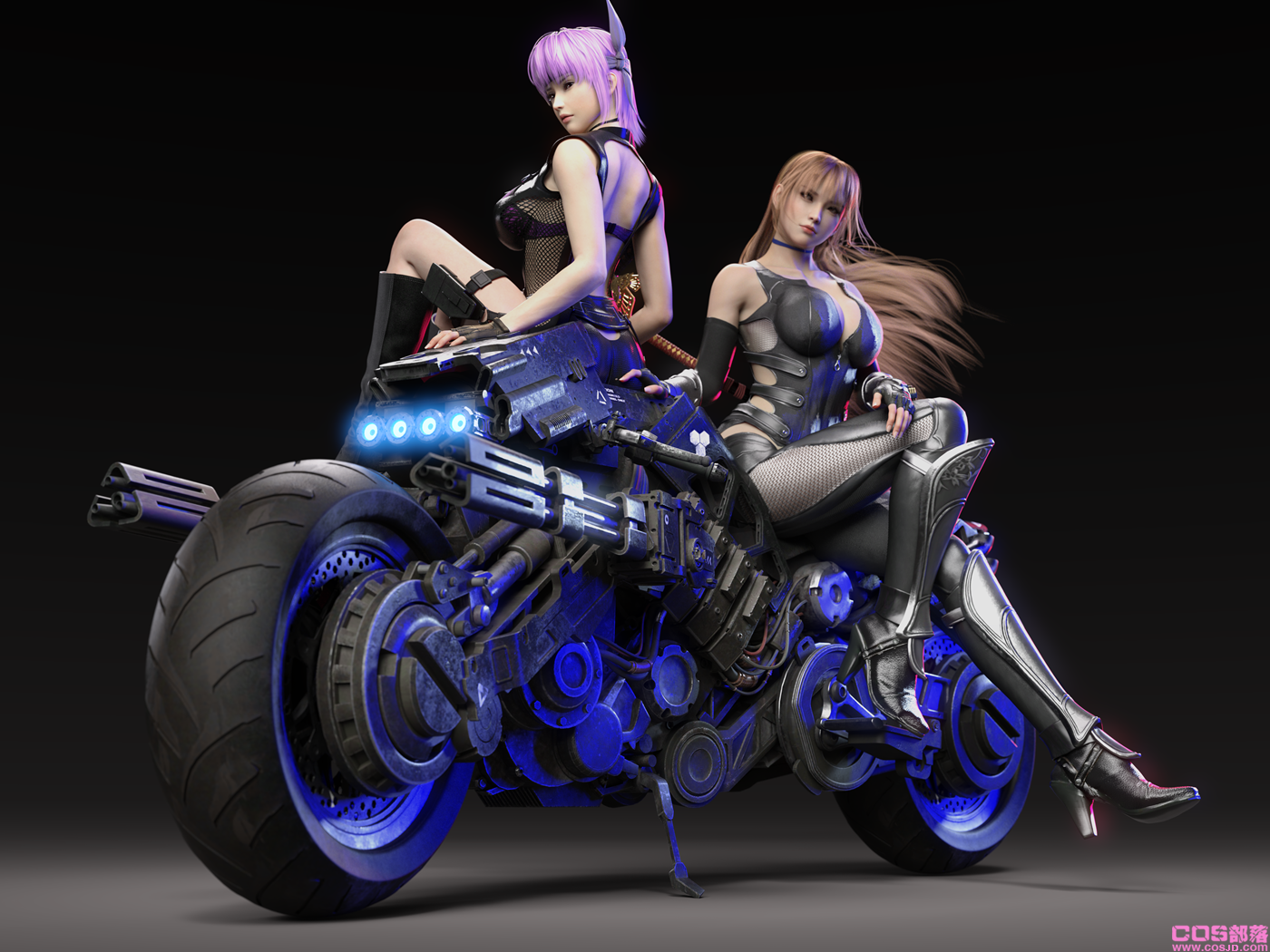 AI绘画 006 究极逼真3D死或生 [54P/141MB](图2)