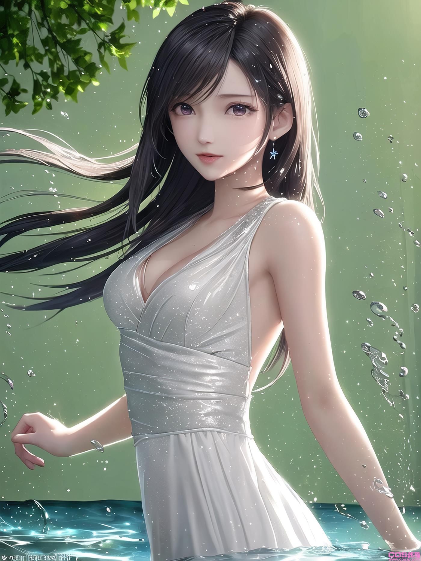 AI绘画 009 2K高清 蒂法大海 [126P/665M](图3)