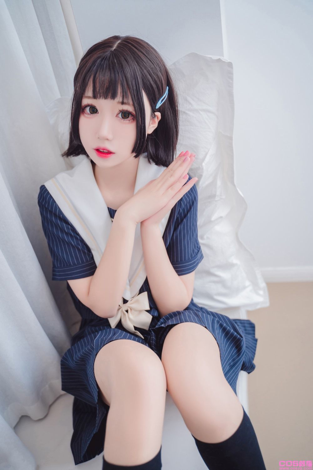动漫博主@猫君君 清纯学妹 [40P/343MB](图2)