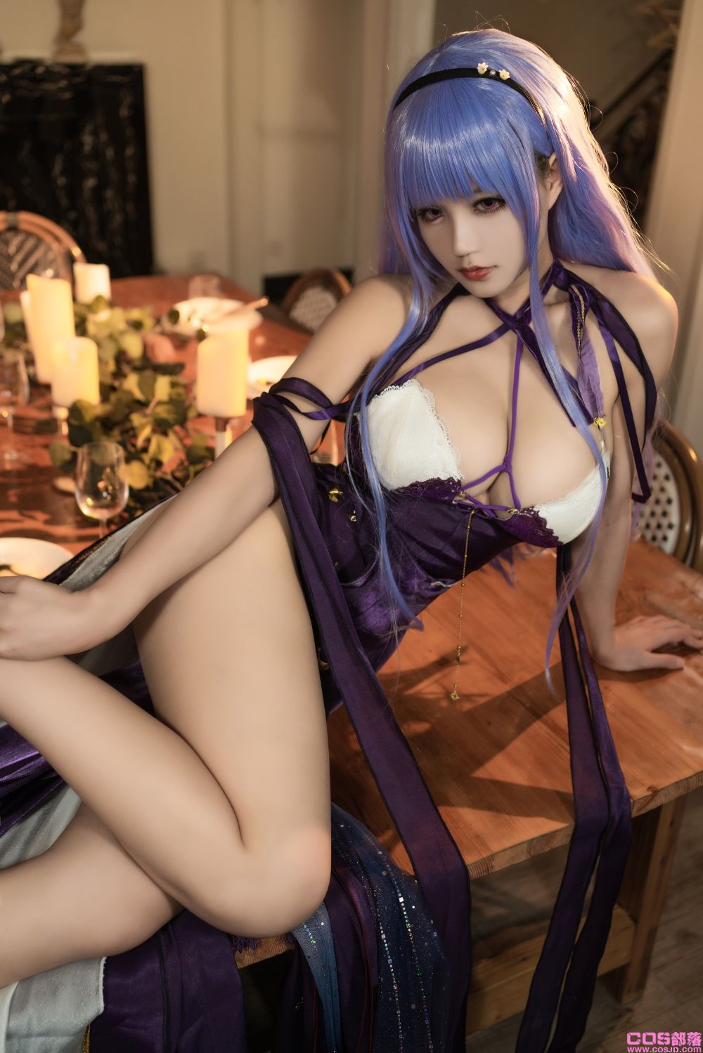 人气Coser@小仓千代 黛朵礼服 [19P/153MB](图2)