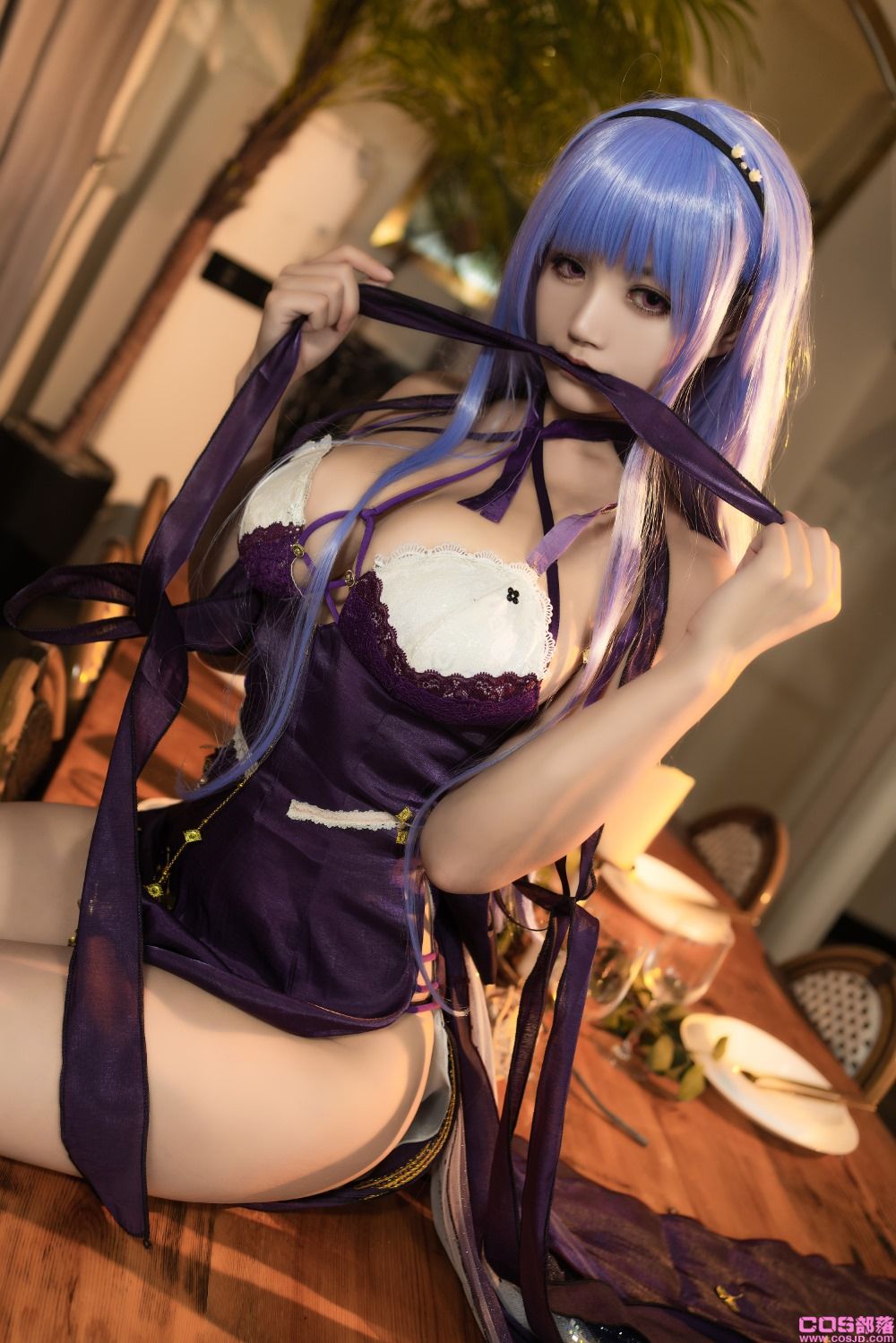 人气Coser@小仓千代 黛朵礼服 [19P/153MB](图4)