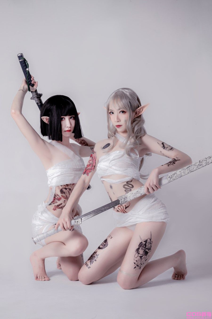 阮邑_Fairy – 绑带和武士 [40P/401MB](图2)