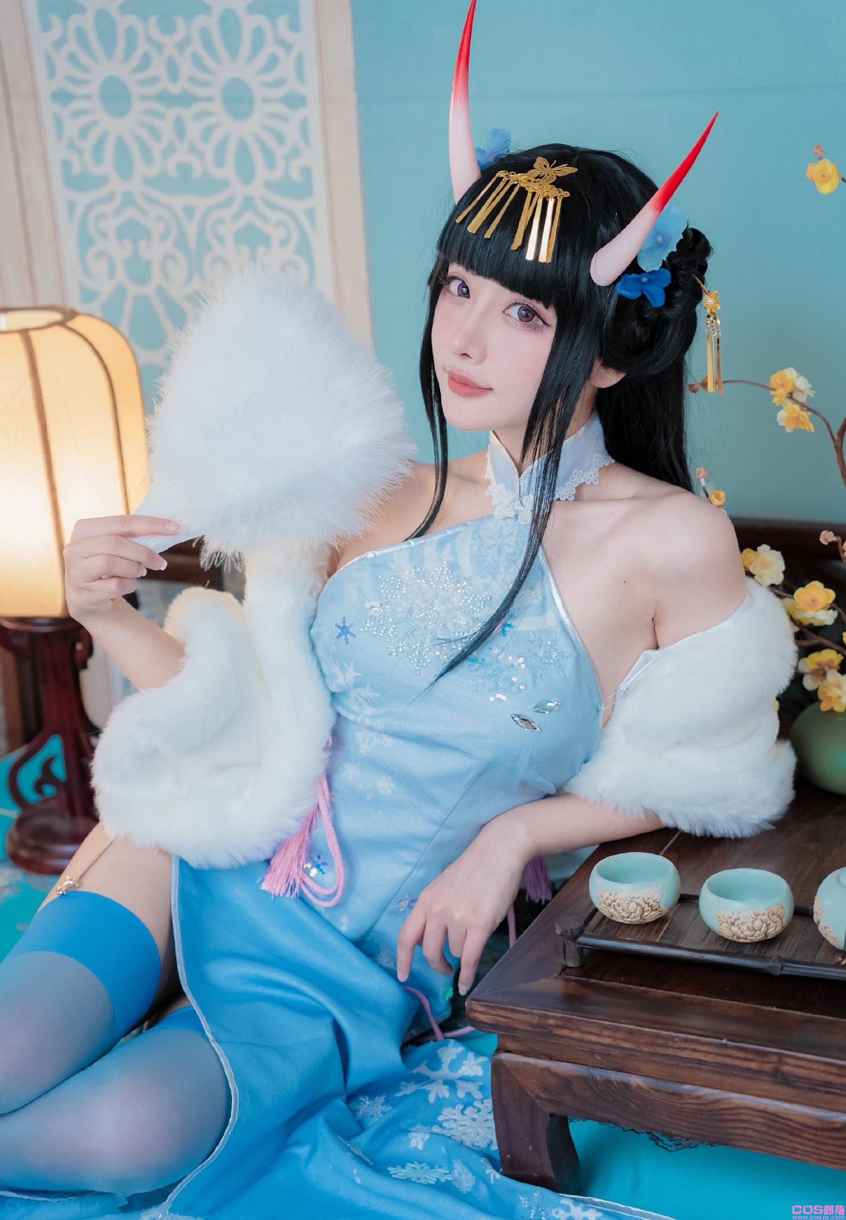 紫氯氯 – 能代 貅 旗袍[18P/27MB](图3)
